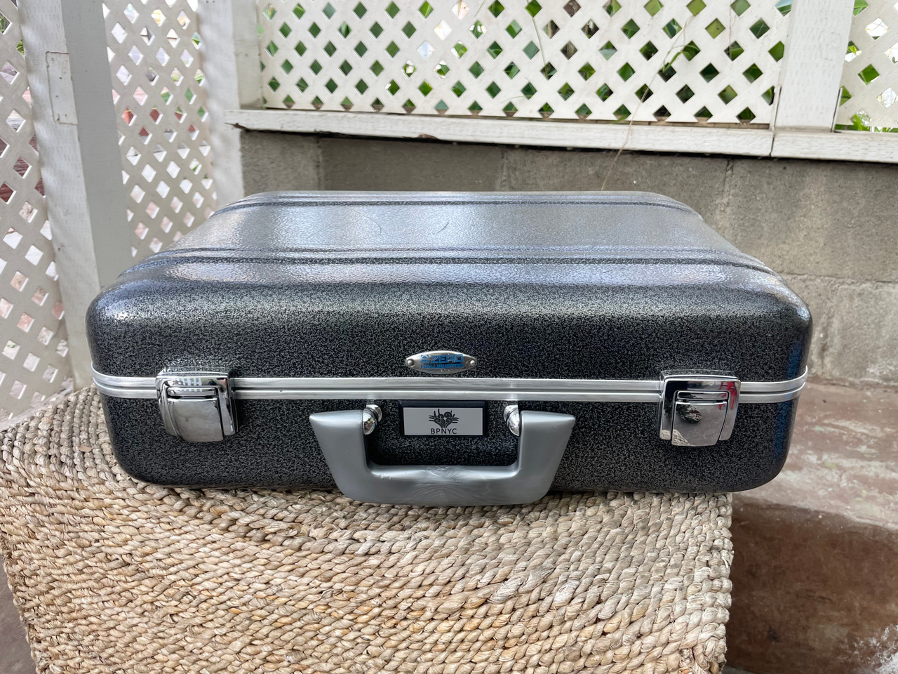 BPNYC ZERO Halliburton Eurorack Modular Travel Case 7U 82hp Black textured SOLD